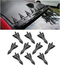 10PCS Car Diffuser Shark Fin Kit, Auto Air Vortex Generator Decoration Self-Adhe picture
