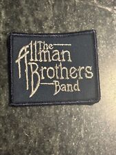 Allman Brothers Band Patch 3” Trucker Hat Vtg Rare Jacket Logo Band 70s 80s Rock picture
