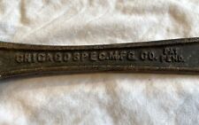 Vintage Chicago Spec. Mfg. Co. 3011 Slip & Lock-Nut Wrench (Pre-Owned) picture