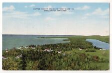 Keweenaw Michigan c1940's Copper Harbor, Lake Fanny Hooe picture