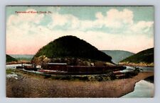Panaroma Maunch Chunk PA-Pennsylvania, Jim Thorpe, Antique Vintage Postcard picture