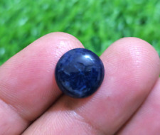 Natural Huge Blue Sodalite Cabochon Round 4.40 Crt 13x13x4 MM Loose Gemstone picture