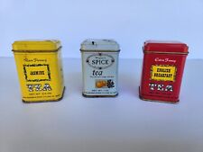 Vintage John Wagner Sons Empty Tea Tin Containers  picture