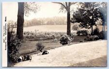 RPPC GEORGETOWN MASSACHUSETTS*MA*BALD PATE INN*THE LAWN*DOGS*#2067*UNUSED picture