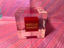 Wells Fargo 20 Years of Dedicated Service Anniversary Cube Without Box picture