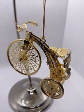 Danbury Mint 2006 Old Fashion Tricycle 23kG Plated Christmas Ornament  picture