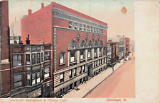 Postcard OH Cincinnati Ohio-Gymnasium & Athletic Club-Antique Vintage c1901 (D8) picture