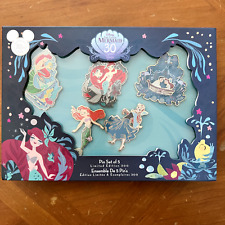 D23 Expo 2019 The Little Mermaid 30th Anniversary Ariel Set of 5 Pins LE 300 New picture