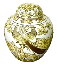 Vintage Gold Imari Bowl w/lid – Hand Painted - Japan picture
