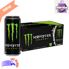 15 Pack Monster Energy Drink, Green, Original, 16 Ounce, Fresh picture