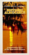 1980s Historic Albemarie North Carolina Self Guided Tour Vintage Travel Brochure picture