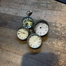 4 Crystal Ball Clocks for Parts or Repairs picture