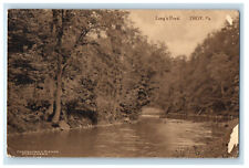 c1940s Long's Pond, Troy Pennsylvania PA Unposted Antique Postcard picture