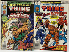 Marvel Two-in-One 2 issues lot 51, 59 the thing ms marvel World Trade Center picture