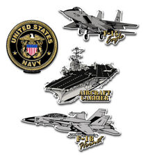 U.S. Navy Vehicle Magnet Set by Classic Magnets, 4-Piece Set picture