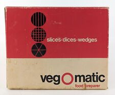 Vegomatic Food Preparer in Box w/ Original Box USA VTG 1960s - Popeil Brothers picture