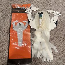 HALLOWEEN 24’’ Honeycomb Decoration Hanging Ghost 1989 picture