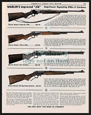 1950 MARLIN 336  PRINT AD 336A-DL, 336-A Rifle 336 Carbine and Sporting Carbine picture
