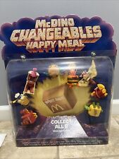 *UPDATED McDonald's Vintage McDino Changeables Happy Meal Display w/ Toys RARE picture