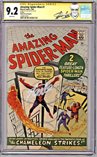 ASM Amazing Spider-Man 1 CGC SS 9.4 NM Signed Stan Lee Golden Record 1966 picture