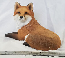 Red Fox Figurine Reclining Sandicast Sandra Brue  picture