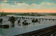 Postcard: Belle Isle and Falls of James River, Richmond, Va. picture