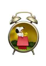 Miniatures Peanuts Snoopy Antique Diorama Collection Terrarium Alarm Clock picture