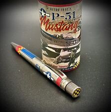 RETRO51  Metalsmith Collection Rollerball Pen, P-51 Mustang WWII Plane N.I.B. picture