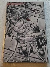DCEASED UNKILLABLES #1  JAY ANACLETO EXCLUSIVE B&W MINIMAL picture