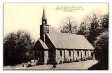 Vintage 1930s- Dr .E. H. Sloop Chapel, Crossnore School, North Carolina Postcard picture