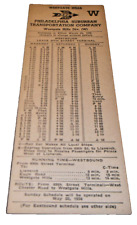 MARCH 1956 RED ARROW LINES PHILADELPHIA SUBURBAN TRANSPORTATION WEST GATE DIV. picture