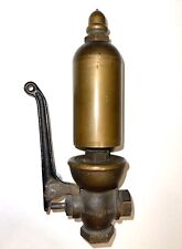 2-Inch Diameter Lunkenheimer Live Steam Whistle with built in Valve for Engine picture