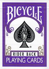 Bicycle Purple Rider Back Playing Card Deck - Limited Edition - Brand New - USPC picture