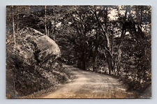 RPPC Scenic Road Possibly Spook Rock Smith Mills New Jersey NJ Postcard picture