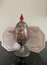 Theo Faberge 24k Gilt/.925 Centennial Olympic Games Egg Limited Edition #118/500 picture