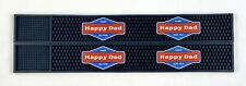 Hard Happy Dad Ice Tea Mat Pad Rubber Black for Bar 8 x 60 cm Set of 2 picture