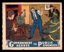 1936 R61 Government Agents vs Public Enemies #A218 The Christmas Day Capture GD picture
