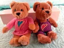 HALLMARK VALENTINE'S DAY TEDDY BEARS MAGNETIC KISSING AND HAND HOLDING 10