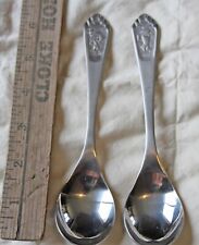 Vintage Kellogg Tony the Tiger & Toucan Promotional Spoons 1982 - 83 picture