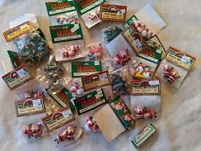 Vintage Darice Christmas  Miniature Plastic  Craft Supplies, You Choose From Any picture