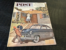 OCTOBER 3  1953 SATURDAY EVENING POST magazine GOLF - UPSET WIFE picture