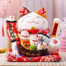 2023 Lucky Cat Decoration ornaments Lucky Cat Radio Wave Treasure Shop Gift  picture
