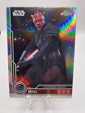 2023 Topps Chrome Star Wars Refractor #24 Sam Witwer as Maul picture