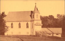 Sandusky Iowa United Methodist Church 1957 ~ postcard  sku805 picture