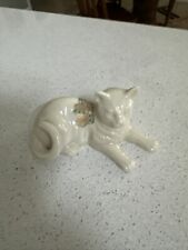 Vintage Lenox Jewels Collection Cat Kitty Kitten Figurine 1992 Retired USA picture