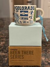 Starbucks Mini Mug Ornament Colorado Been There Christmas Holiday Cup 2oz picture