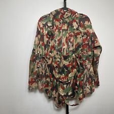 Authentic Swiss Military M70 Alpenflage Parka With Front Pouch And Hood picture