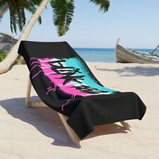 Blink 182 Towel, Throwback to Old Blink Beach Pool Cruise Concert Original NEW picture