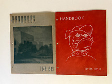 Pasadena City College Handbook student 1948 1949 1950 vintage guidebook code map picture
