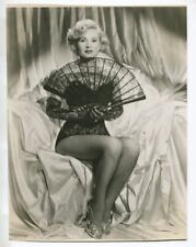 Zsa Zsa Gabor 1950 Original MGM Pinup Photo Film Noir Vixen Portrait J6718 picture